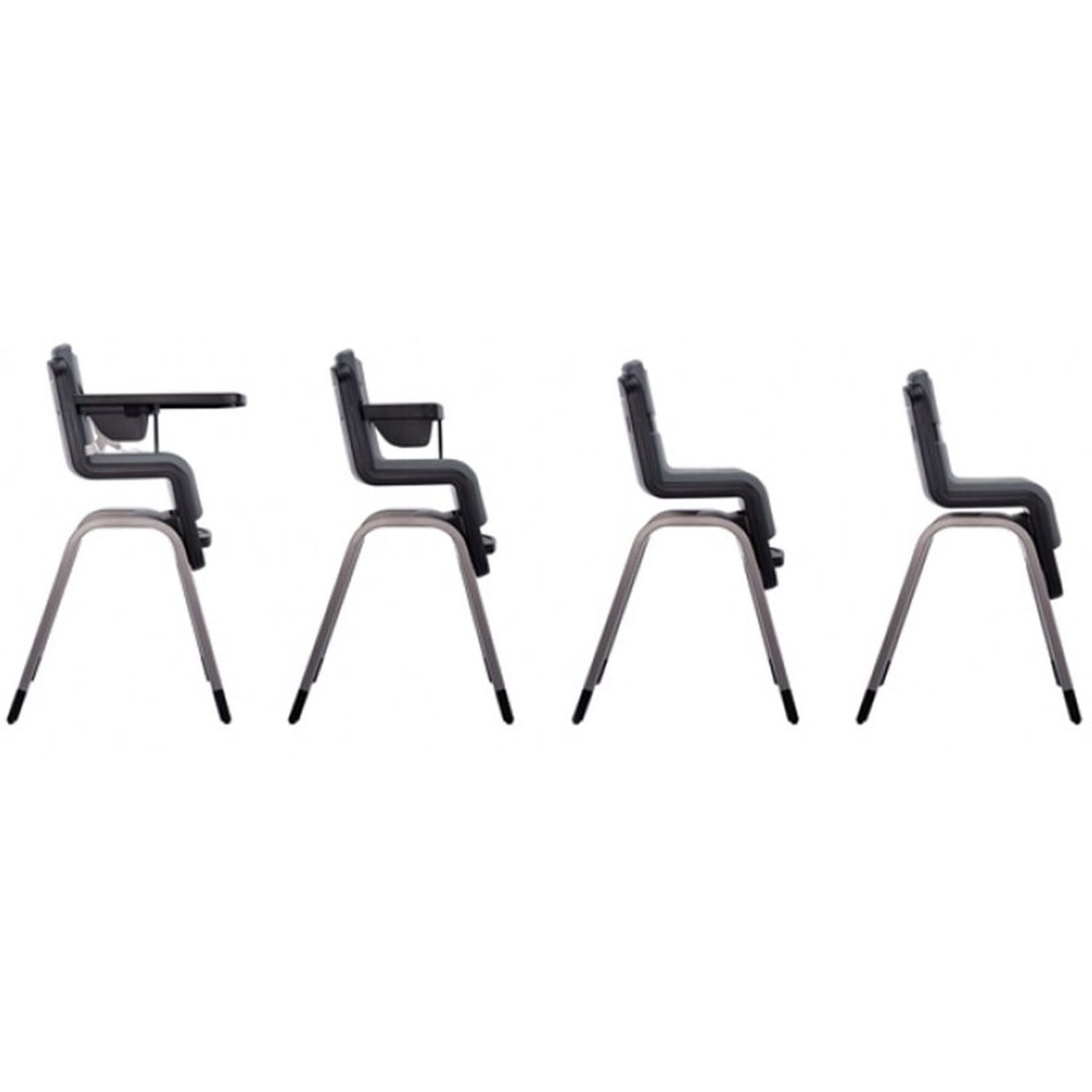 nuna zaaz high chair pewter