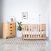 Babyhood Kaylula Sova 5 in 1 All Wood Cot - Beech