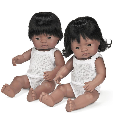 Anatomically Correct Baby 38cm Hispanic - Girl