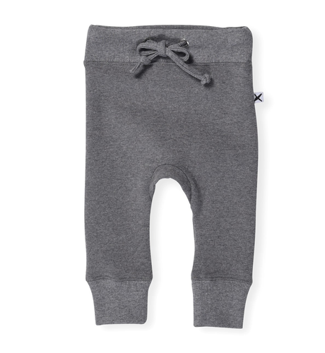 Minti Baby Multiple M Furry Trackies - Charcoal