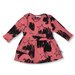 Minti Baby Star Gazing Furry Dress - Rose