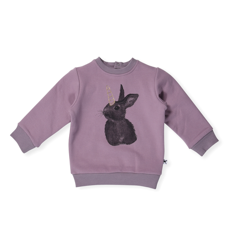 Minti Baby Uni-Bunny Furry Crew - Lilac