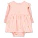 Milky Feather Baby Dress - Rose Quartz
