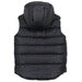 Milky Puffer Vest - Navy/Gold