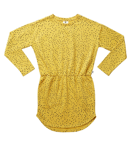 Hootkid That’s My Dress - Mustard Spot