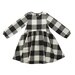 Hootkid Checked Out Dress - Black Check