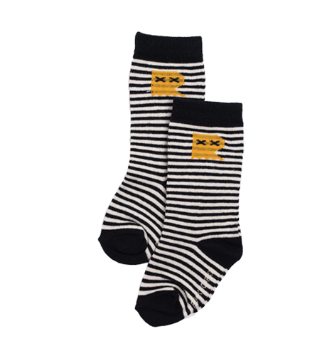 Rock Your Kid Stripe Mid Length Socks