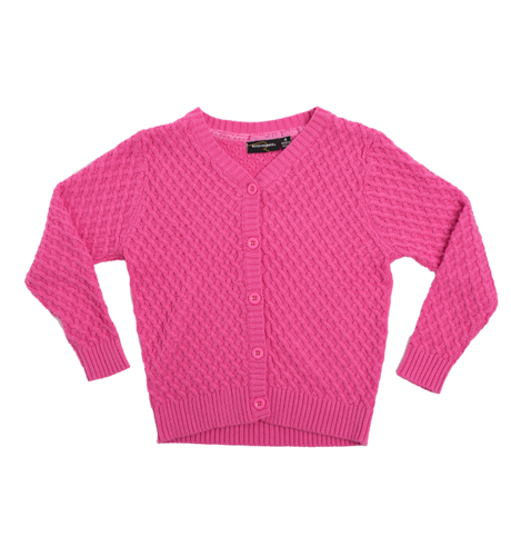 Rock Your Kid Vintage Cardigan - Pink