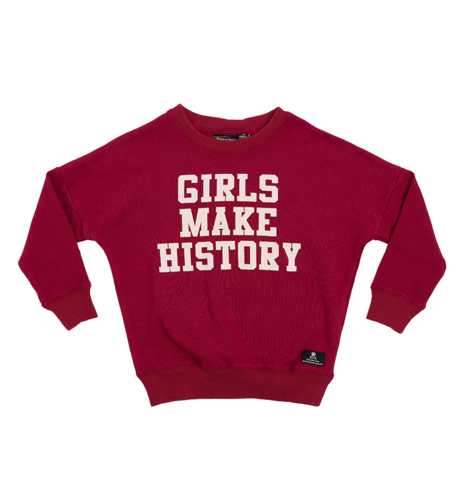 Rock Your Kid Girls Make History Sweatshirt