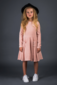 Rock Your Kid Corduroy Waisted Dress - Pink