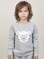 Huxbaby Nerd Bear Sweatshirt - Grey Marle