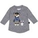 Huxbaby Hux Bulldog Top - Charcoal