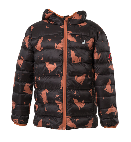 Cry Wolf Eco Puffer Jacket - Wolf