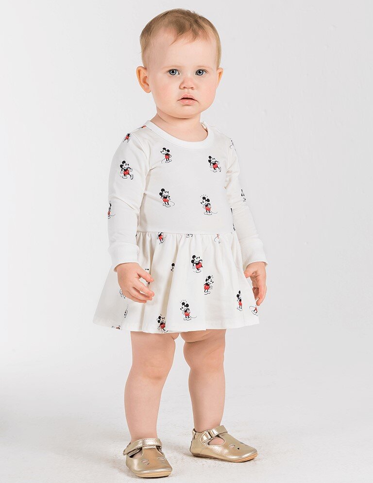 Rock Your Baby Mickey Waisted Dress CLOTHINGBABYBaby Skirts