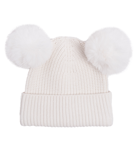 Rock Your Kid Mickey Beanie - White