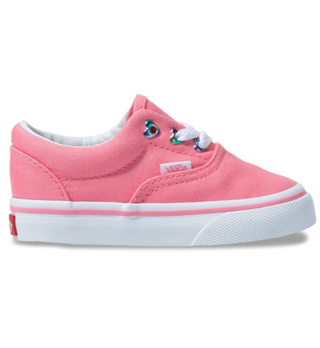 Vans Toddler Era Heart Eyelet - Strawberry/True White