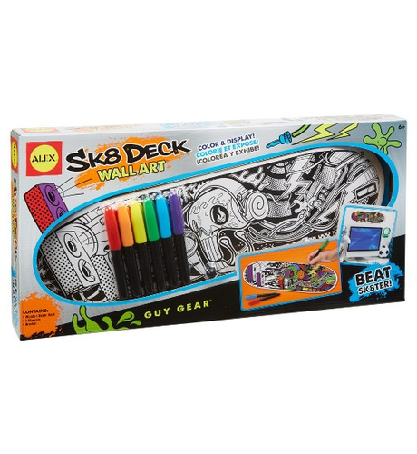 Alex SK8 Deck Wall Art - Beat Sk8ter