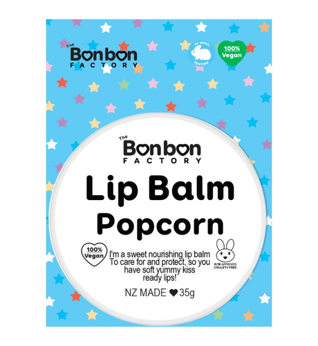 Bonbon Factory Popcorn Lip Balm