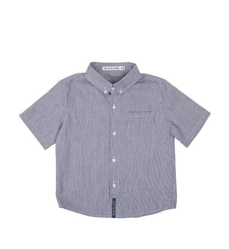 Designer Kidz Charles Pinstripe Shirt