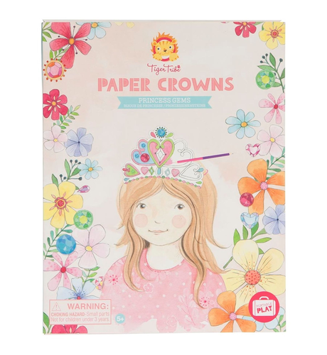 Tiger Tribe Paper Crowns - Princess Gems
