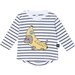 Huxbaby Banana Dog Stripe Top