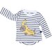 Huxbaby Banana Dog Stripe Top