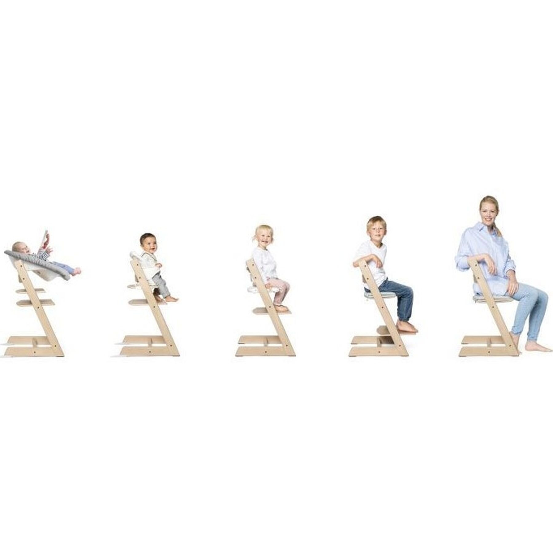 Stokke Tripp Trapp Highchair Natural BABY ESSENTIALS Furniture