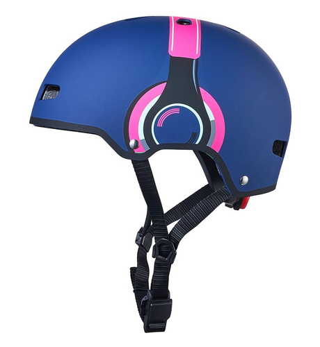 Micro Scooter Helmet - Pink Headphones