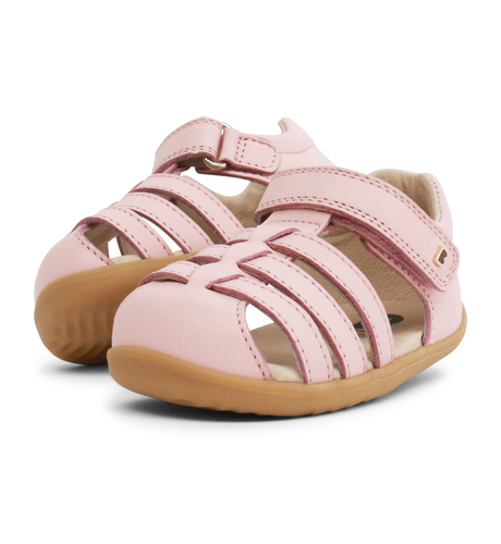 Bobux Step Up Jump Closed Sandal Seashell Pink