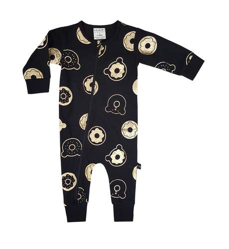 Hux Baby Donut Zip Romper