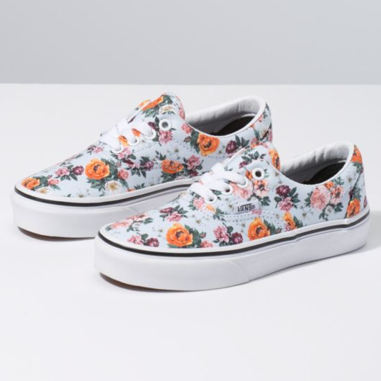 kids floral vans