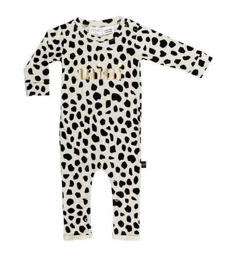 Hux Baby Leopard Romper