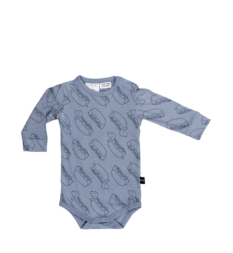 Hux Baby Hot Doggy Onesie