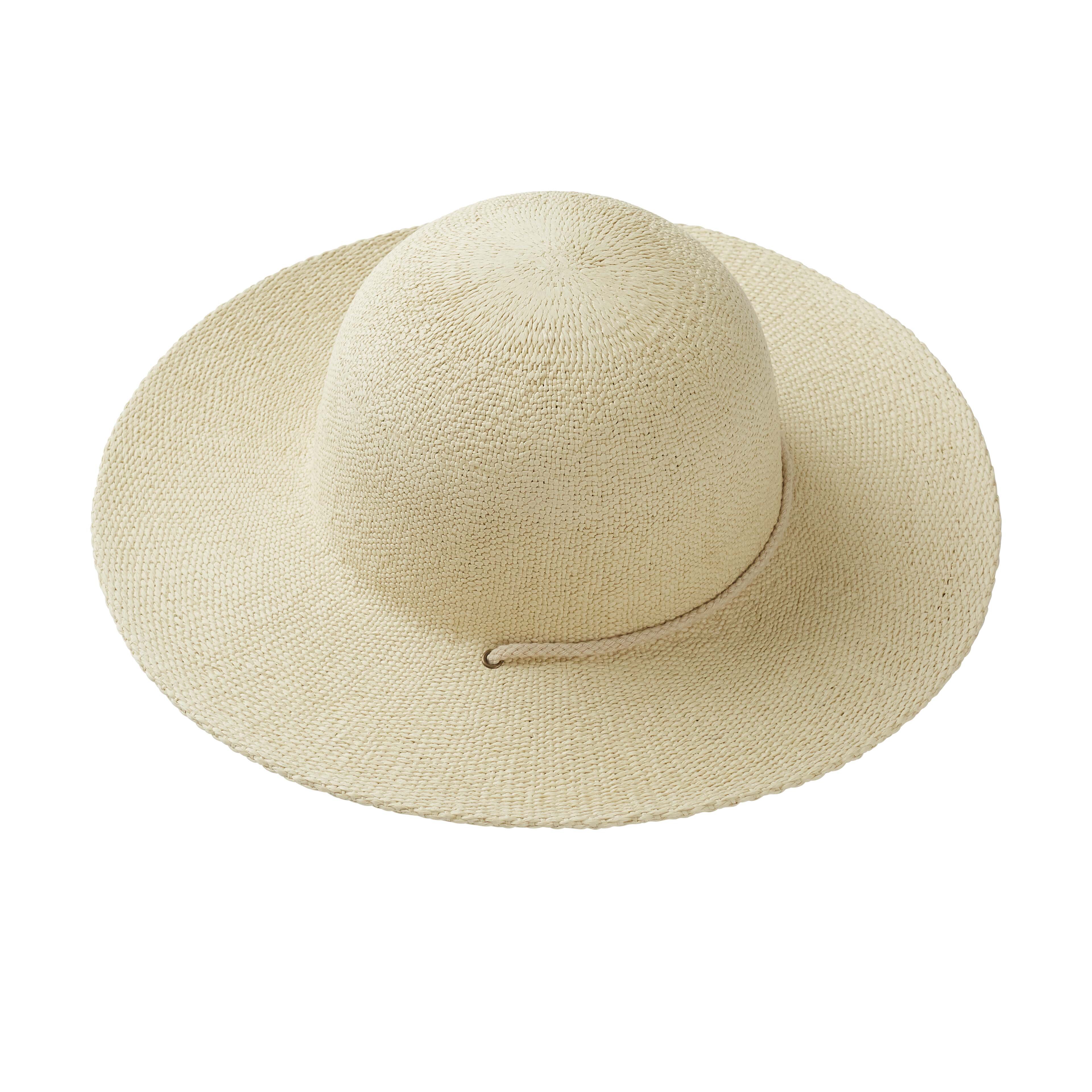 Acorn California Flat Brim Straw Hat 