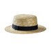 Acorn Willow Straw Boater