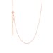 I (heart) Teddy Bear Pendant & Necklace - Rose Gold