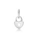 Love Lock Pendant & Necklace - Silver