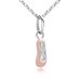 Ballet Slipper Pendant & Necklace  - Enamel