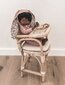 Tiny Harlow Dolls Rattan High Chair