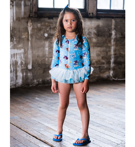 Rock Your Kid Kittens Galore Tulle One-Piece