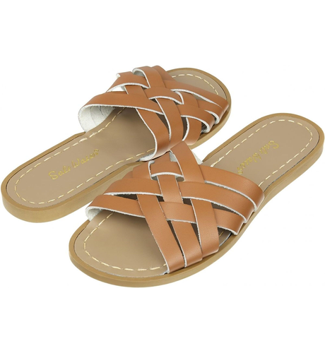 Salt Water Retro Slide-Tan