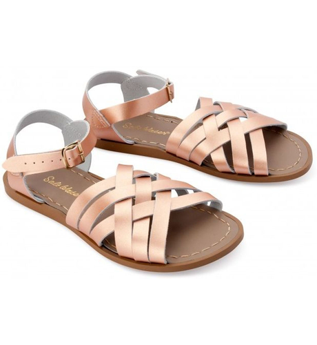 Salt Water Retro Sandal - Rose Gold