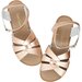 Salt Water Retro Sandal - Rose Gold