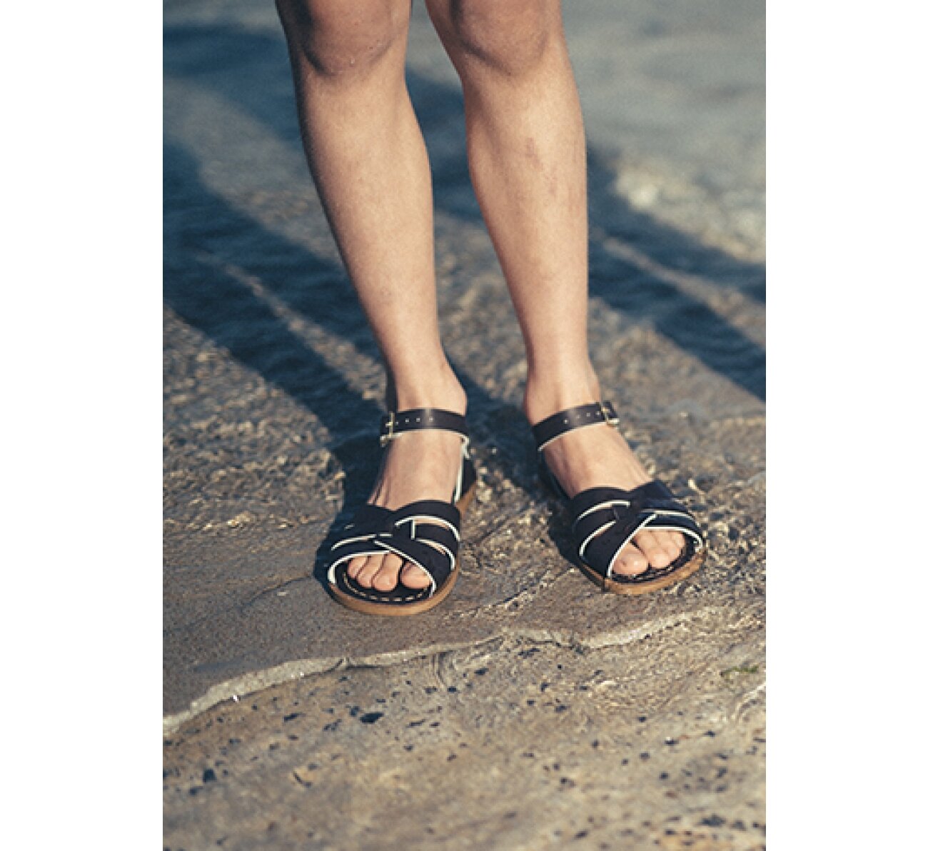 Saltwater Original Sandal Black FOOTWEAR Sandals Jandals Kids Clothing NZ Shop Online Kid Republic S19 20 Saltwater Sandals