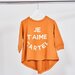 Cartel & Willow Kids Je Taime Sweater - Rust/Off White
