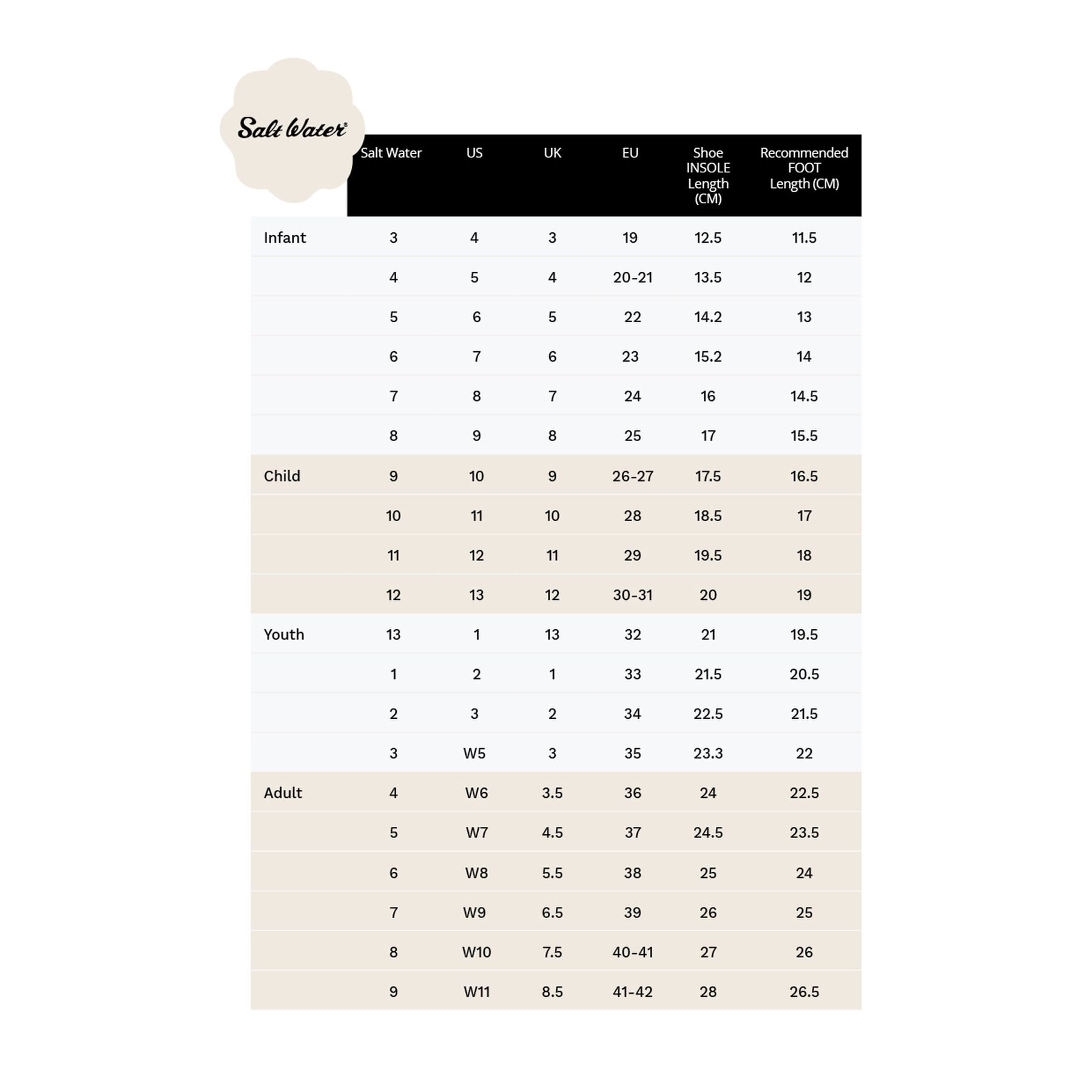 Saltwater slide rose gold sales