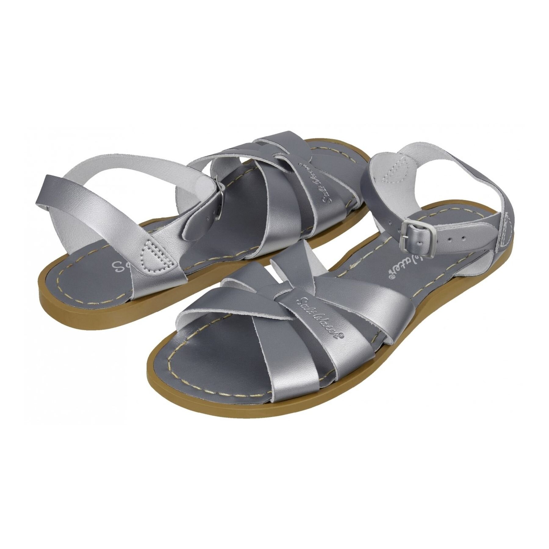 Saltwater Sandal Original Pewter FOOTWEARGirl Kids Clothing NZ