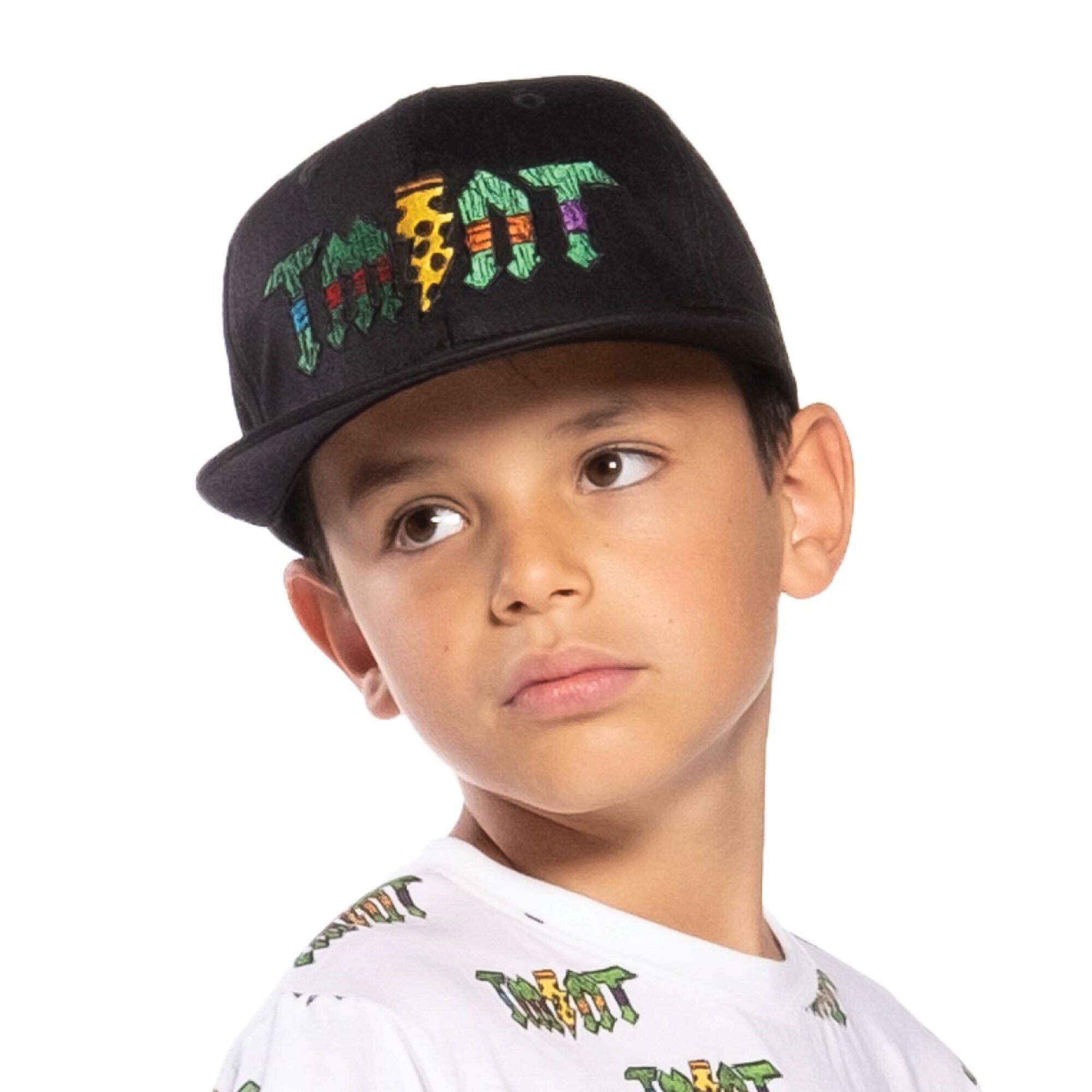 Band of Boys TMNT Logo Cap Black CLOTHING-HATS-Caps Kids