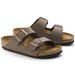 Birkenstock Kids Arizona Birkibuc Mocha (Narrow Fit)