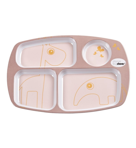 DBD Compartment Plate - Powder/Gold